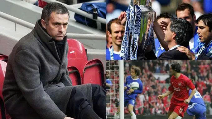 Mourinho khi còn dẫn dắt Chelsea