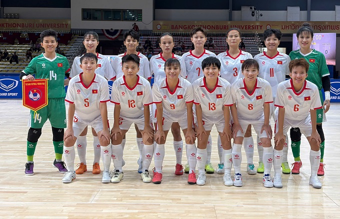 ĐT futsal nữ Việt Nam sẽ vào chung kết?