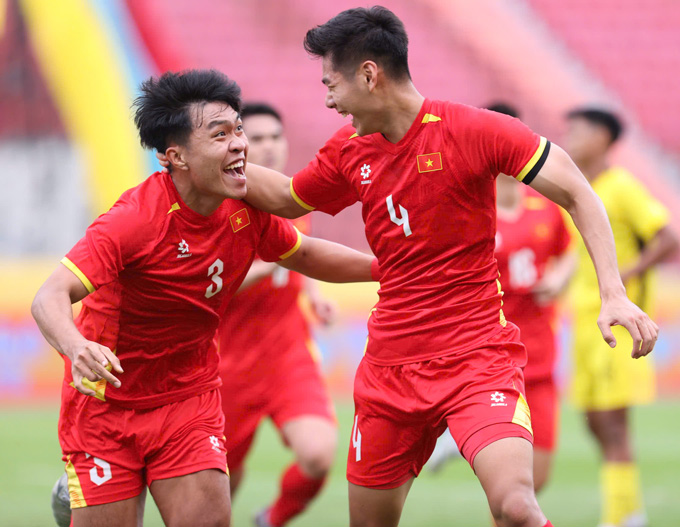U22 Việt Nam đã sẵn sàng cho trận chung kết SEA Games 33. Ảnh - Đức Cường
