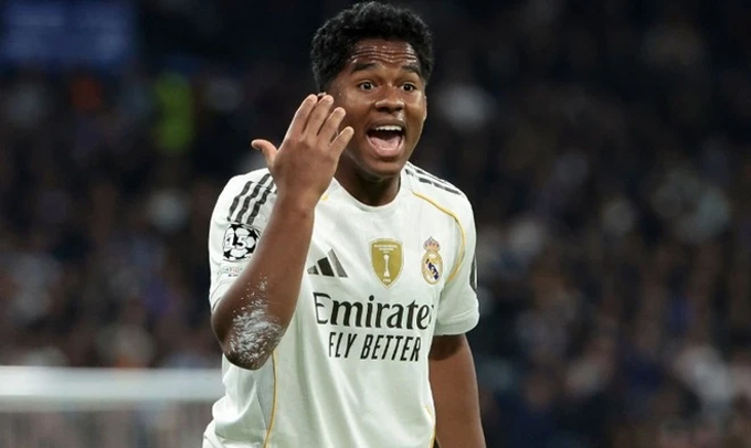 Endrick nhiều khả năng rời Real trong tháng 1/2026