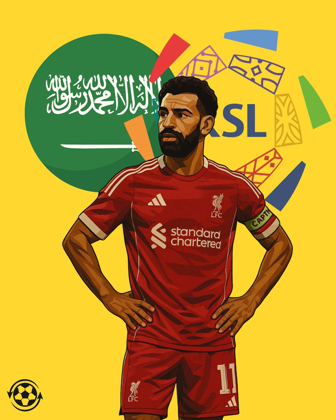 Salah đang được các CLB Saudi Arabia săn đuổi
