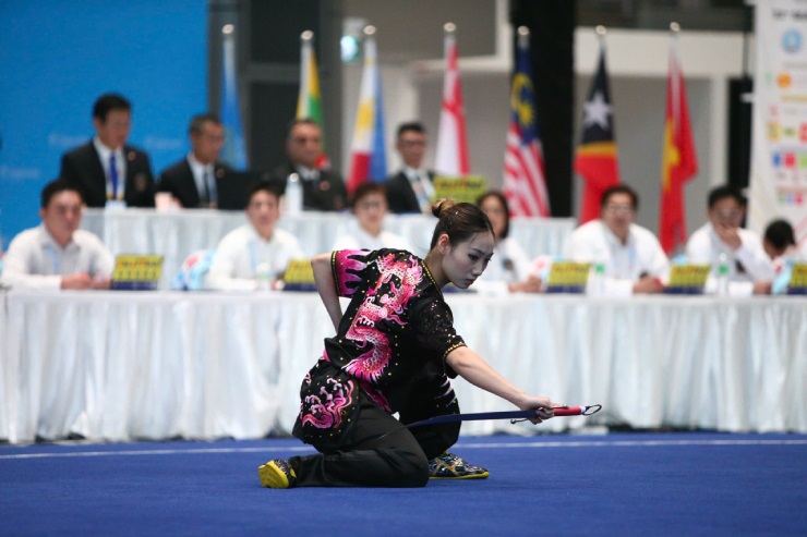 Phương Nhi thể hiện tốt ở SEA Games 33