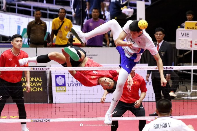 Cầu mây Việt Nam ghi dấu ấn tại SEA Games 33