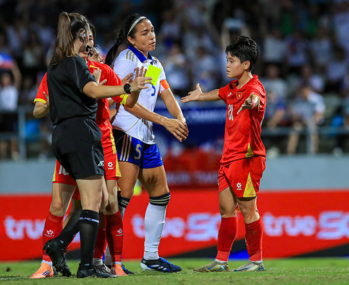 Trọng tài ảnh hưởng đến chất lượng SEA Games 33 - Ảnh: Đức Cường