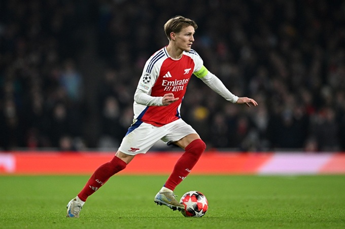 Phong độ của Odegaard ảnh hưởng không nhỏ tới thành tích của Arsenal