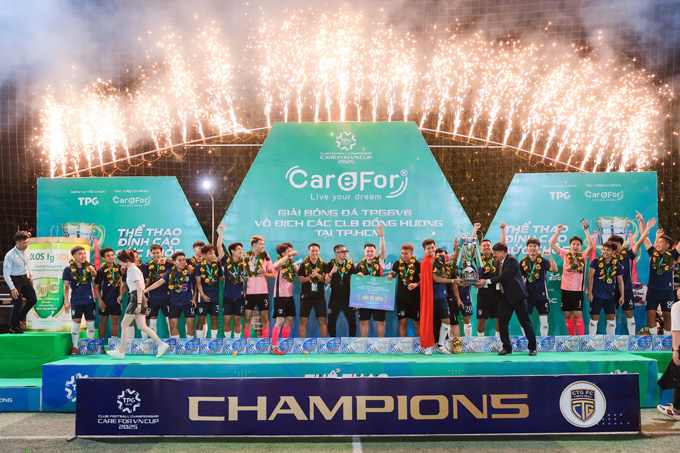 CTG Bình Định vô địch trong lần đầu tiên giải đấu được tổ chức