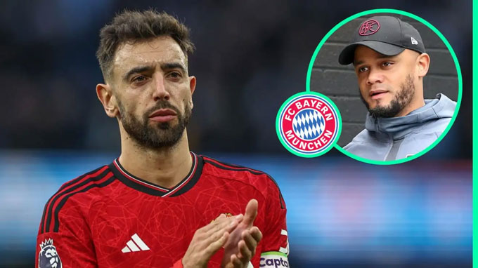Fernandes được Bayern theo sát