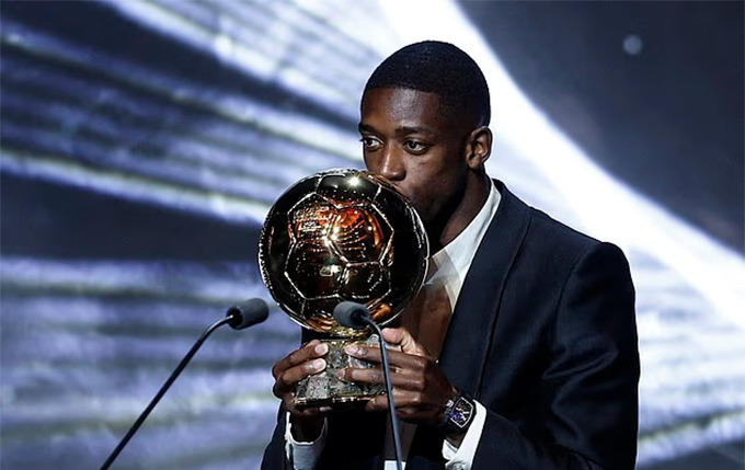 Ousmane Dembele đã giành Quả bóng vàng 2025 đầy thuyết phục