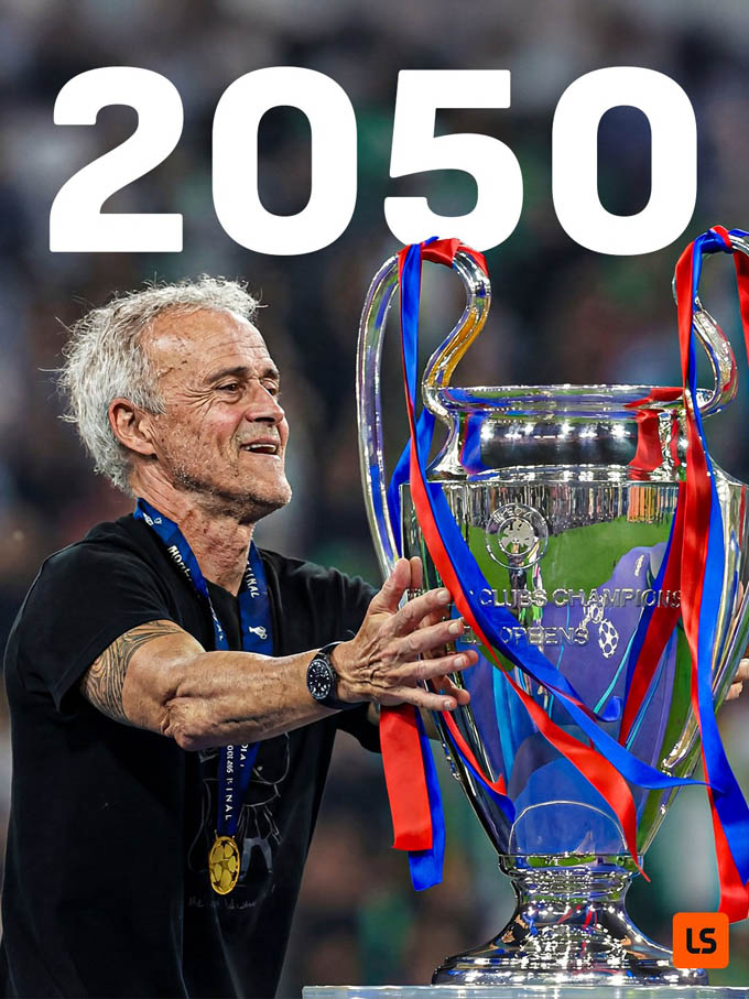 Enrique sẽ gắn bó với PSG tới năm 2050?