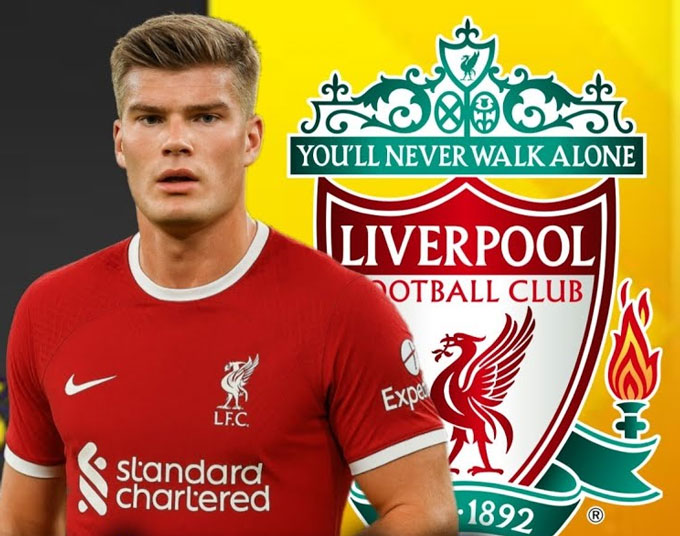 Liverpool nhắm Sorloth để thay Isak gặp chấn thương