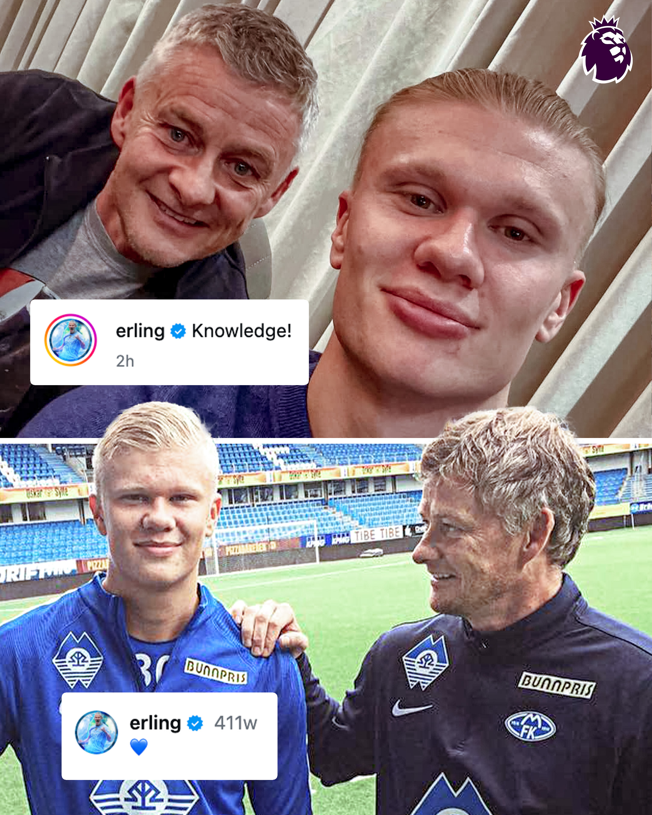 Haaland rất trân trọng Solsa