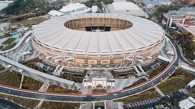 Sân Bukit Jalil của Malaysia với hơn 87.000 chỗ ngồi