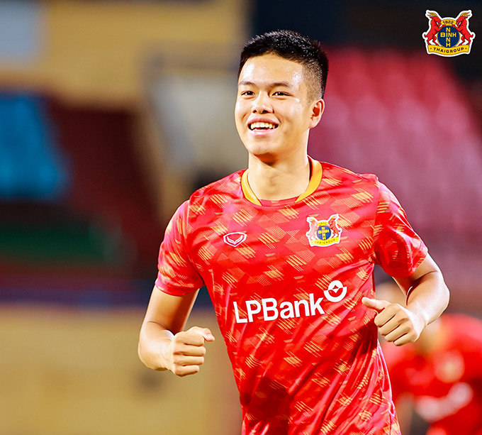 Trần Thành Trung chờ cơ hội ở SEA Games 34 - Ảnh: Ninh Bình FC 