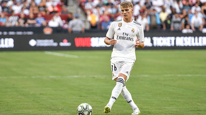 Odegaard là một trong nhiều sao trẻ không thể chen chân vào đội một Real Madrid