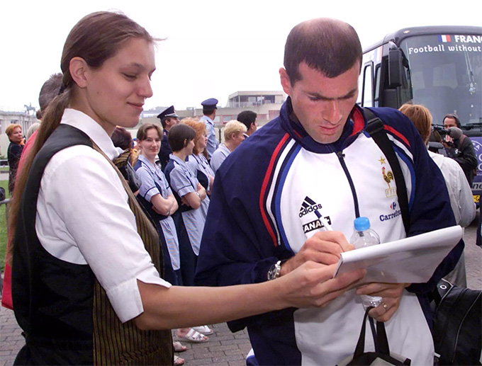 Nhưng người ông "mê" nhất là Zidane