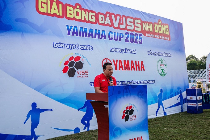 Trưởng BTC, ông Nguyễn Hoài Anh phát biểu tại lễ khai mạc