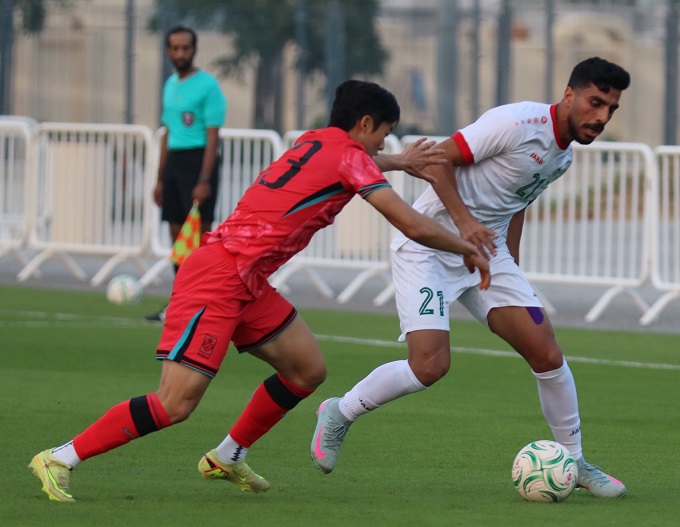 U23 Syria vừa giao hữu với U23 Hàn  Quốc trước khi gặp U23 Việt Nam 