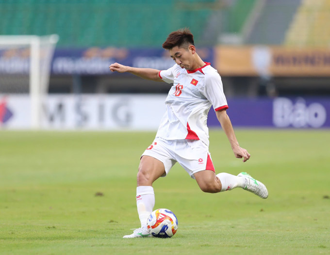 Nhật Minh cùng với Lý Đức và Hiểu Minh là bộ ba tin cậy của U23 Việt Nam