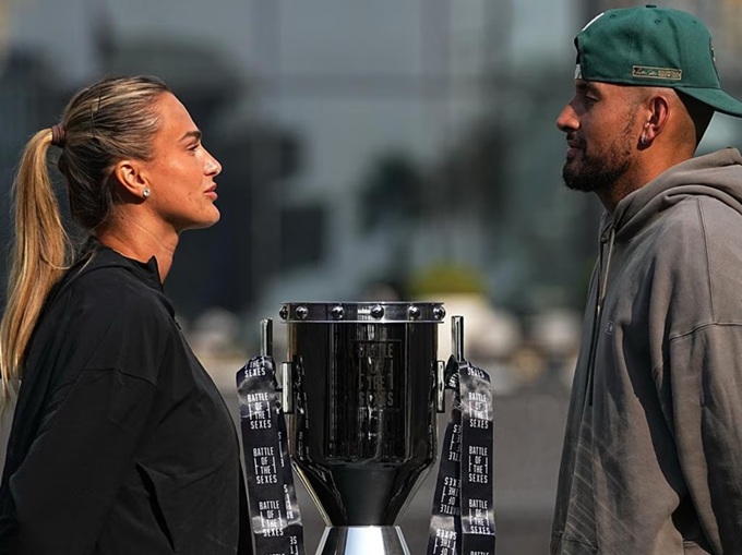 Tay vợt nữ số 1 thế giới thách đấu Nick Kyrgios