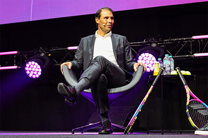 Nadal chia sẻ nhiều về 2 cây vợt hàng đầu thế giới hiện nay, Alcaraz và Sinner