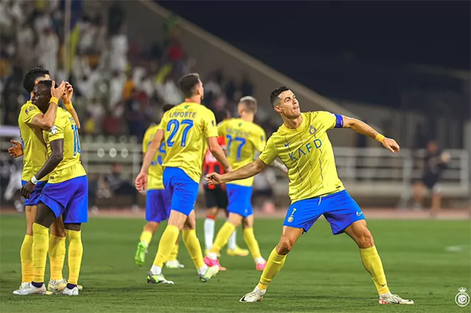 Ronaldo đã có bàn thắng thứ 12 sau 9 trận tại Saudi Pro League mùa này
