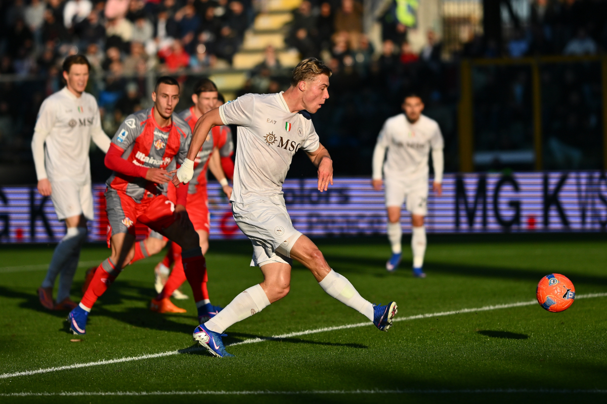 Cú đúp vào lưới Cremonese cũng là cú đúp thứ ba của Hojlund ở mùa này 