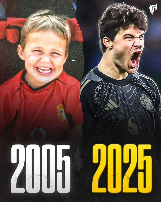 Lammens là fan của MU từ bé