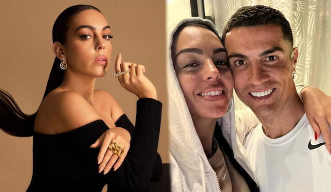 Georgina Rodriguez hạnh phúc bên Cristiano Ronaldo