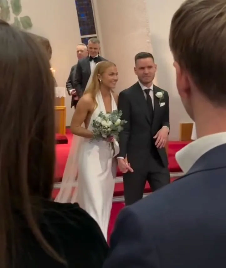 Viggosdottir vừa làm đám cưới