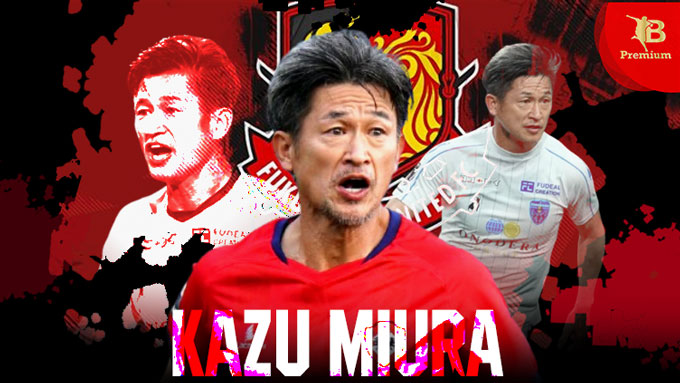 Kazu Miura ký hợp đồng với Fukushima United lúc sắp bước sang tuổi 59