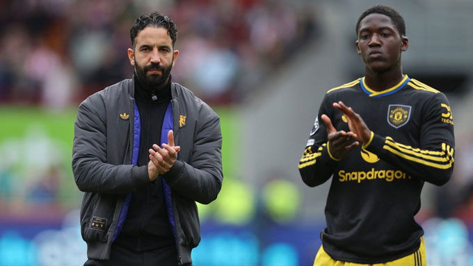 Mainoo không được HLV Amorim tin dùng từ đầu mùa