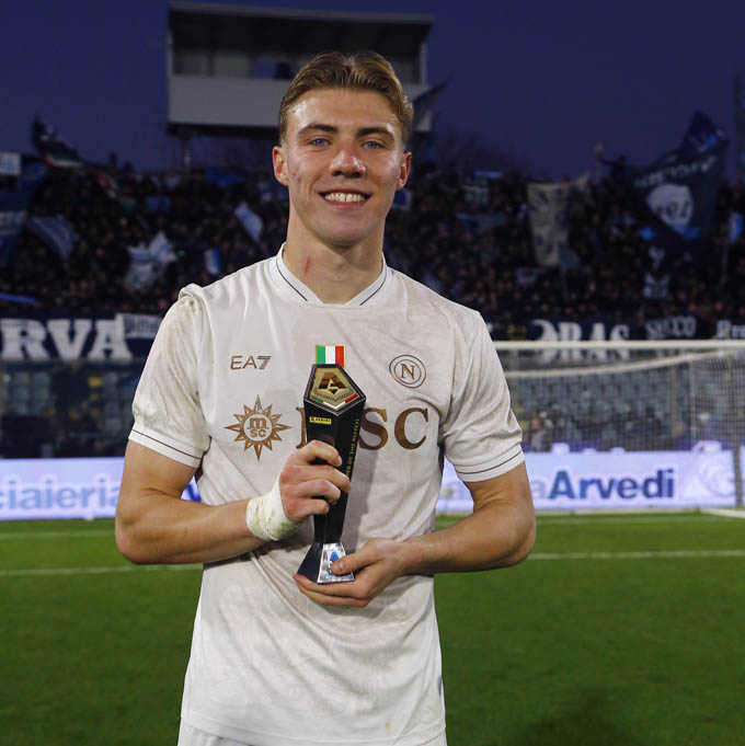 Napoli thật sự muốn giữ Hojlund lâu dài