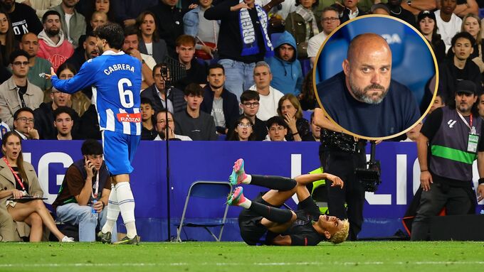 HLV Manolo Gonzalez của Espanyol từng chỉ trích Lamine Yamal "đóng kịch" ở trận derby cuối mùa trước.