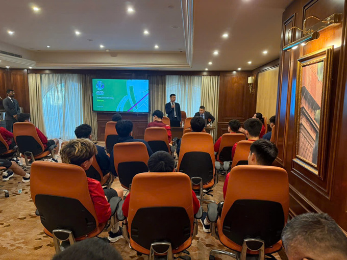 AFC làm việc với U23 Việt Nam