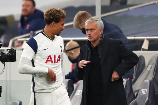 Jose Mourinho từng công khai mắng Dele Alli lười như... hủi