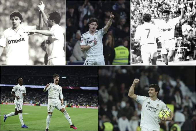 Các cầu thủ trẻ của Real Madrid vừa tái hiện một cột mốc lịch sử đáng tự hào