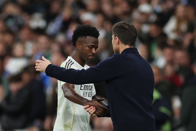 Vinicius bị các CĐV Real Madrid la ó trận thứ 2 liên tiếp.