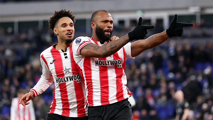 Để giúp Brentford thu hẹp khoảng cách với Top 4 xuống còn 4 điểm