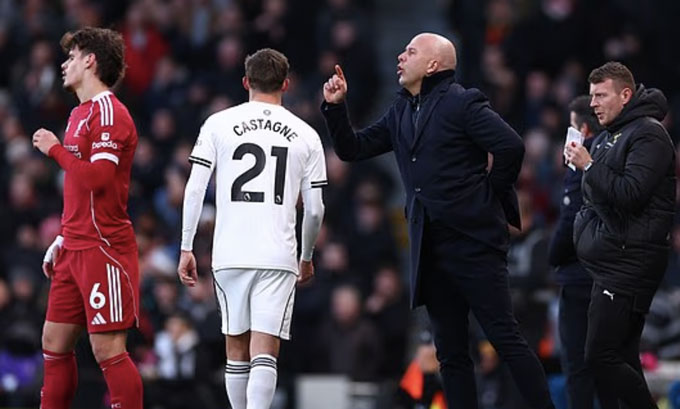 Arne Slot thất vọng khi Liverpool bị chia điểm