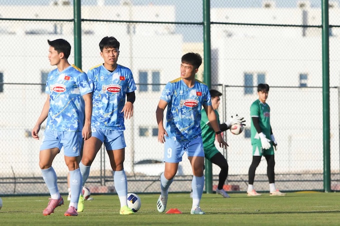 U23 Việt Nam bước vào giải đấu châu Á, nhưng thiếu Vĩ Hào. Ảnh: Nhật Đoàn