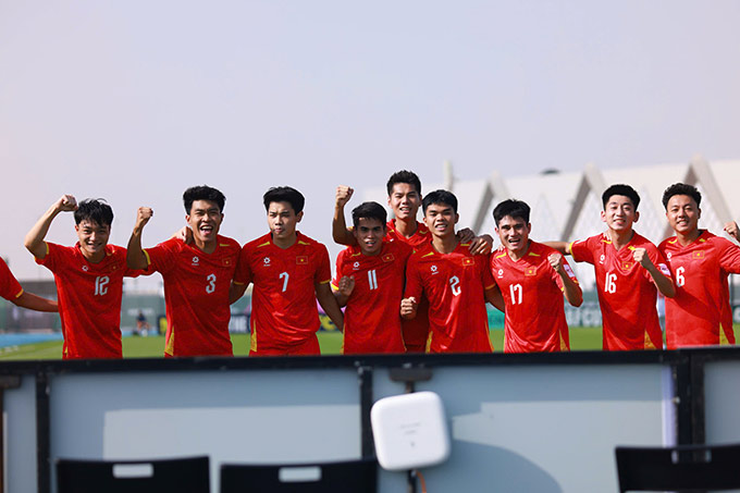 U23 Việt Nam thắng dễ U23 Jordan - Ảnh: Ted Trần 