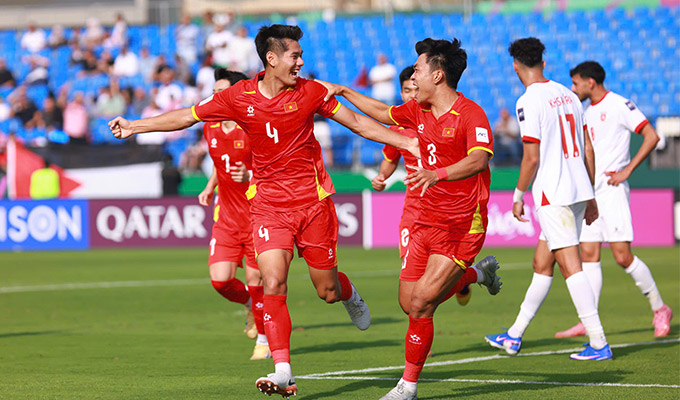 Chiến thắng của U23 Việt Nam khiến cả châu Á phát sốt - Ảnh: Ted Trần TV 