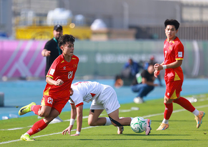 U23 Việt Nam vẫn cần phải cẩn trọng, nếu muốn hành trình ở VCK U23 châu Á 2026 xa nhất có thể - Ảnh: Ted Trần TV 