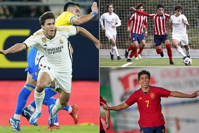 Từ bệ phóng Buenos Aires, Gonzalo Garcia trở về và tỏa sáng tại đội trẻ Real Madrid.