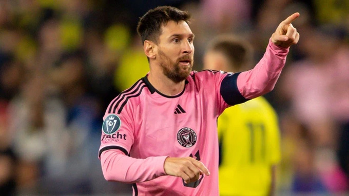 Messi trong màu áo Inter Miami