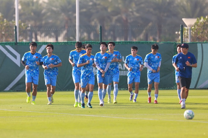 U23 Việt Nam cần tập trung cao độ cho trận đấu với U23 Kyrgyzstan - Ảnh: Ted Trần 