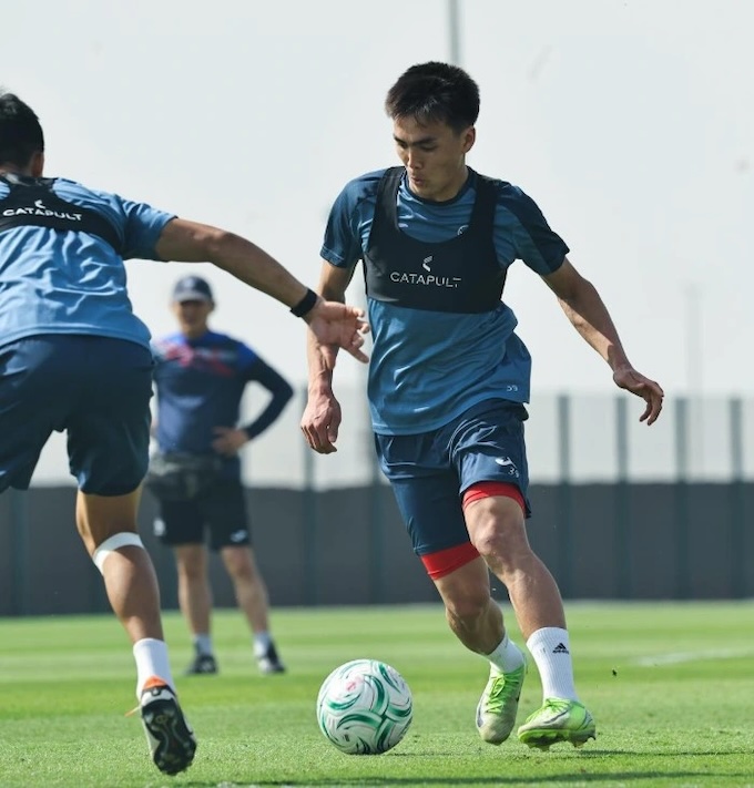 U23 Kyrgyzstan cũng đã quay lại tập luyện