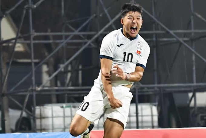 U23 Kyrgyzstan đang mất ngôi sao hàng đầu ở trận gặp U23 Việt Nam