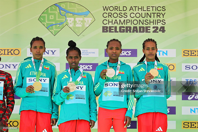 Kỷ lục của Ethiopia sắp dừng lại khi họ không đủ số VĐV để tính điểm thành tích chung