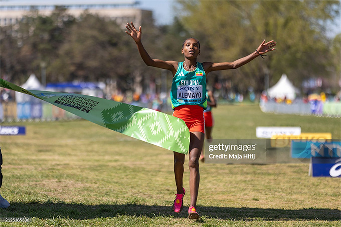 Marta Alemayo là một trong ít ỏi số VĐV Ethiopia được Mỹ cấp visa